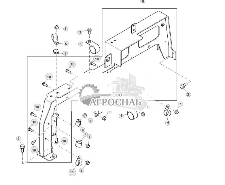 Support For Hoses, Cross Beam - ST765235 326.jpg